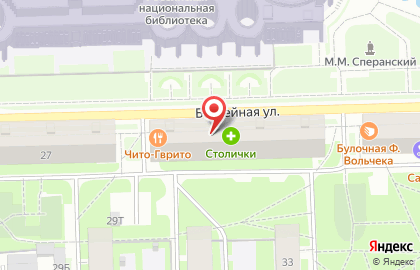 Сеть музыкальных магазинов Pop-music в Московском районе на карте
