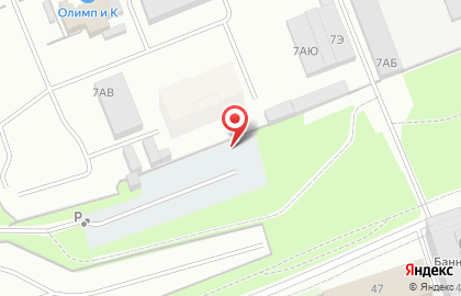 Автостоянка ООО Каскад на карте