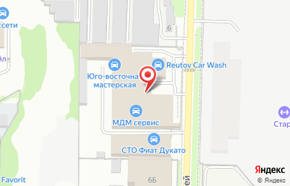 Подбор красок на улице Строителей на карте