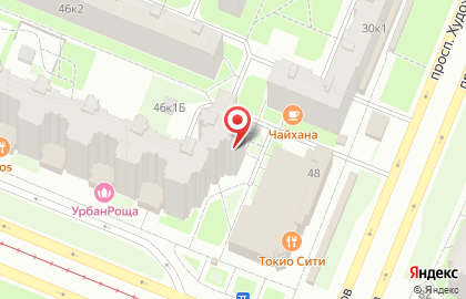 СК Основа на улице Просвещения на карте