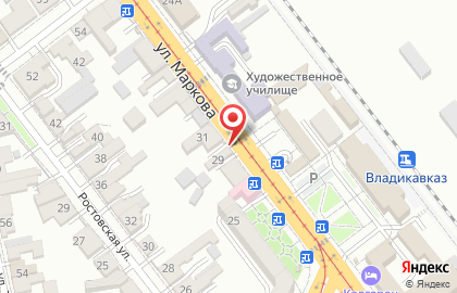 Аптека Эликсир на улице Маркова на карте