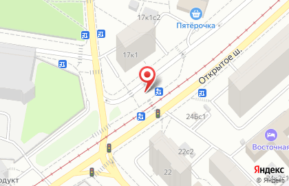 Киоск печатной продукции Антарес на Бульваре Рокоссовского на карте