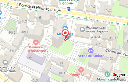 Клиника Topclinic в Пресненском районе на карте