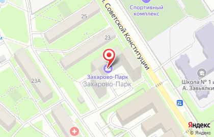 Массажный кабинет в Москве на карте