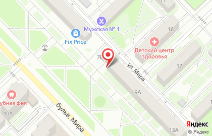 Продуктовый магазин в Нижнем Новгороде на карте