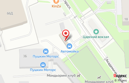 Автомойка самообслуживания в Санкт-Петербурге на карте