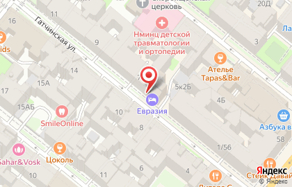 Отель Eurasia на карте