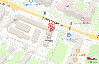 Следственное управление УМВД России по Костромской области на карте