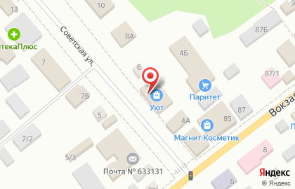 Агентство недвижимости Абсолют на Советской улице на карте