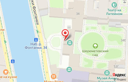 Шереметевский дворец-музей музыки на карте