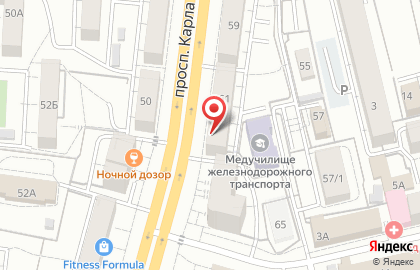 Производитель насосного оборудования Грундфос на проспекте Карла Маркса на карте
