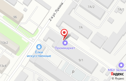Торговая компания ПромМаркет в Твери на карте