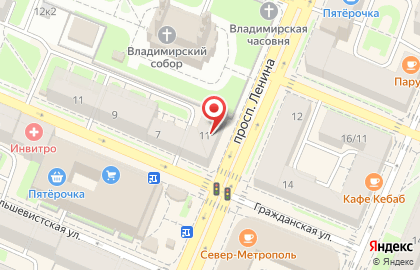 Рн00 на проспекте Ленина на карте