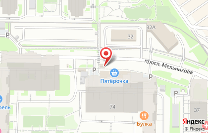 Магазин Мясницкий ряд в Москве на карте