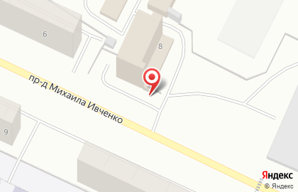 Столовая №2 в проезде Михаила Ивченко на карте