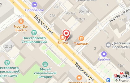 ОАО Национальный Банк Траст на Тверской улице на карте