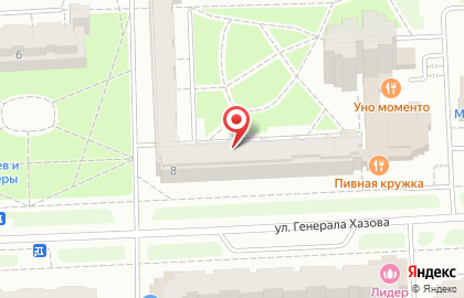 Народная семьЯ на улице Генерала Хазова на карте