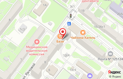 Универсам в Москве на карте