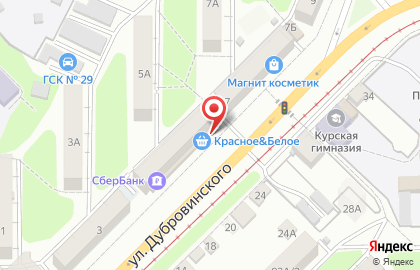 Киоск по продаже печатной продукции Роспечать на улице Дубровинского на карте