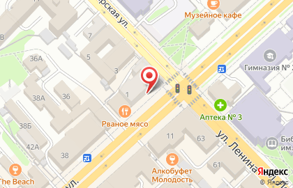 Банкомат СберБанк на Семинарской улице, 1 на карте