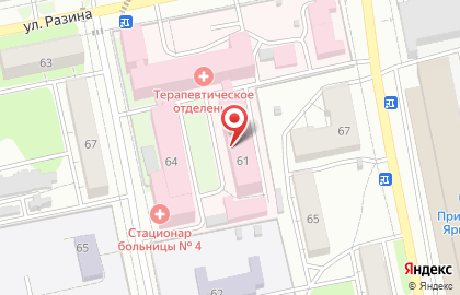 Аптека №113, г. Бийск на улице Михаила Ломоносова на карте