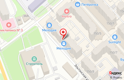 Строительная компания Модернизация на улице Тельмана на карте
