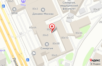 Элкод на Ленинградском проспекте на карте