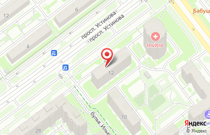Строящиеся объекты, ООО Запад-2 в Заволжском районе на карте