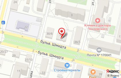 Продуктовый магазин Мясной двор на карте