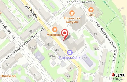 Ветеринарная аптека Краснодарзооветснаб в Новороссийске на карте