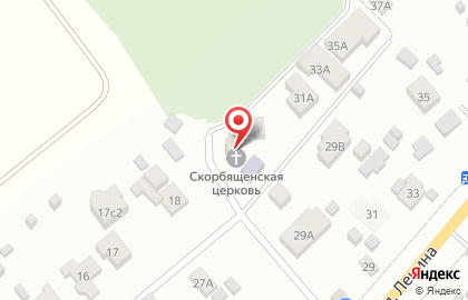 Храм иконы Божией Матери Всех Скорбящих Радость, с. Ильинское на карте