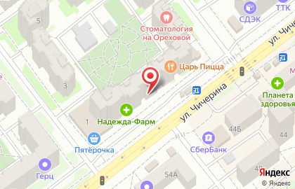 Торгово-сервисная компания iРай на улице Чичерина на карте