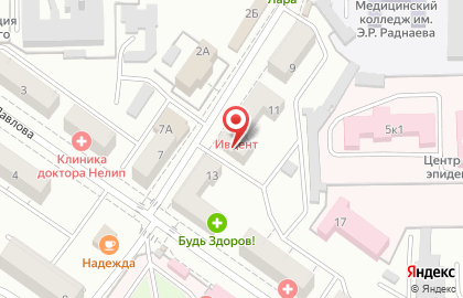Славянский базар на улице Павлова на карте