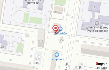 Пекарня Аллен в Автозаводском районе на карте