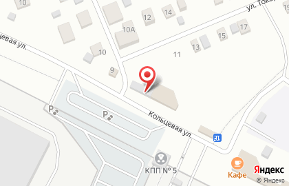 Автомагазин Автодок на улице Токарей на карте