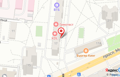 Фрязинский городской информационный центр на карте