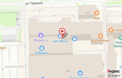 Салон сотовой связи Связной на улице Горького на карте