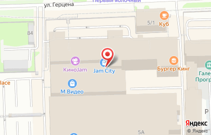 Салон связи Евросеть на улице Горького на карте