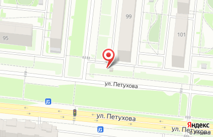 Киоск по продаже фруктов и овощей в Новосибирске на карте