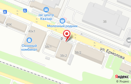 Мебельный центр Петру групп на улице Ермолова на карте
