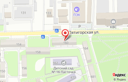 Продуктовый магазин Машук на Пятигорской улице на карте