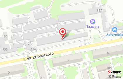 Сервисный центр Автопрофи в Ново-Савиновском районе на карте
