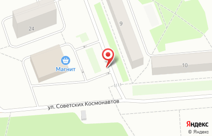 Институт управления на улице Советских Космонавтов на карте