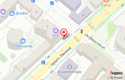 Ресторан быстрого питания Бургер Хит на Октябрьской улице на карте