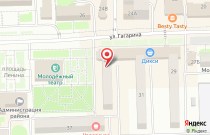 ООО Диана на улице Гагарина на карте