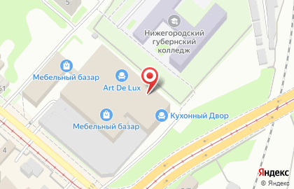 Салон Распродажамебели.рус на Гордеевской улице на карте