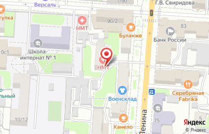 Лаборатория Новые медицинские технологии на улице Ленина на карте