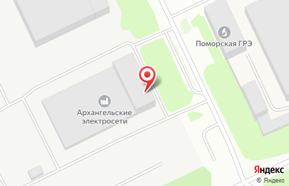 Архангельский филиал МРСК Северо-Запада в Архангельске на карте