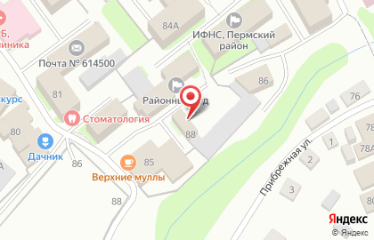 Пермское районное общество охотников и рыболовов на карте