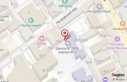Переедемте.ру в Петровском переулке на карте